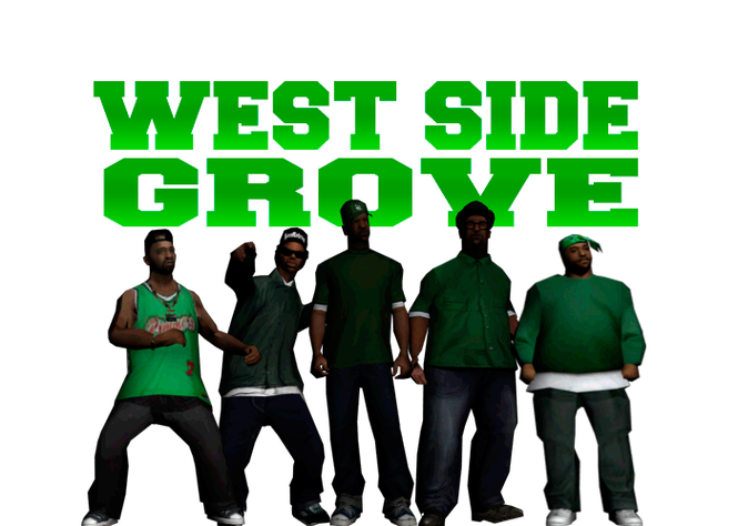 Grove street games. Грув стрит самп. Персонажи из банды Грув стрит. Groove банда. Самп банда Грув.